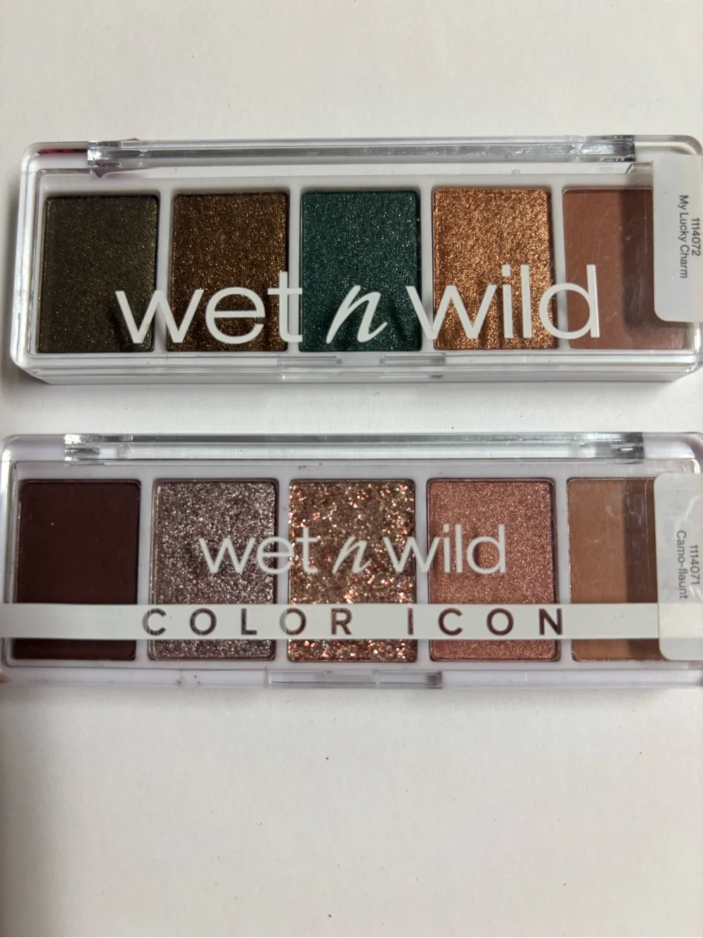 wet n wild Dual Palette Set — Green, Gold, Copper & Rose Tones